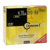 DVD-RW INTENSO 4.7Gb 4X Slim 10un.