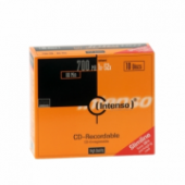 CD-R Intenso 700Mb 52X Slim 10 Pack.